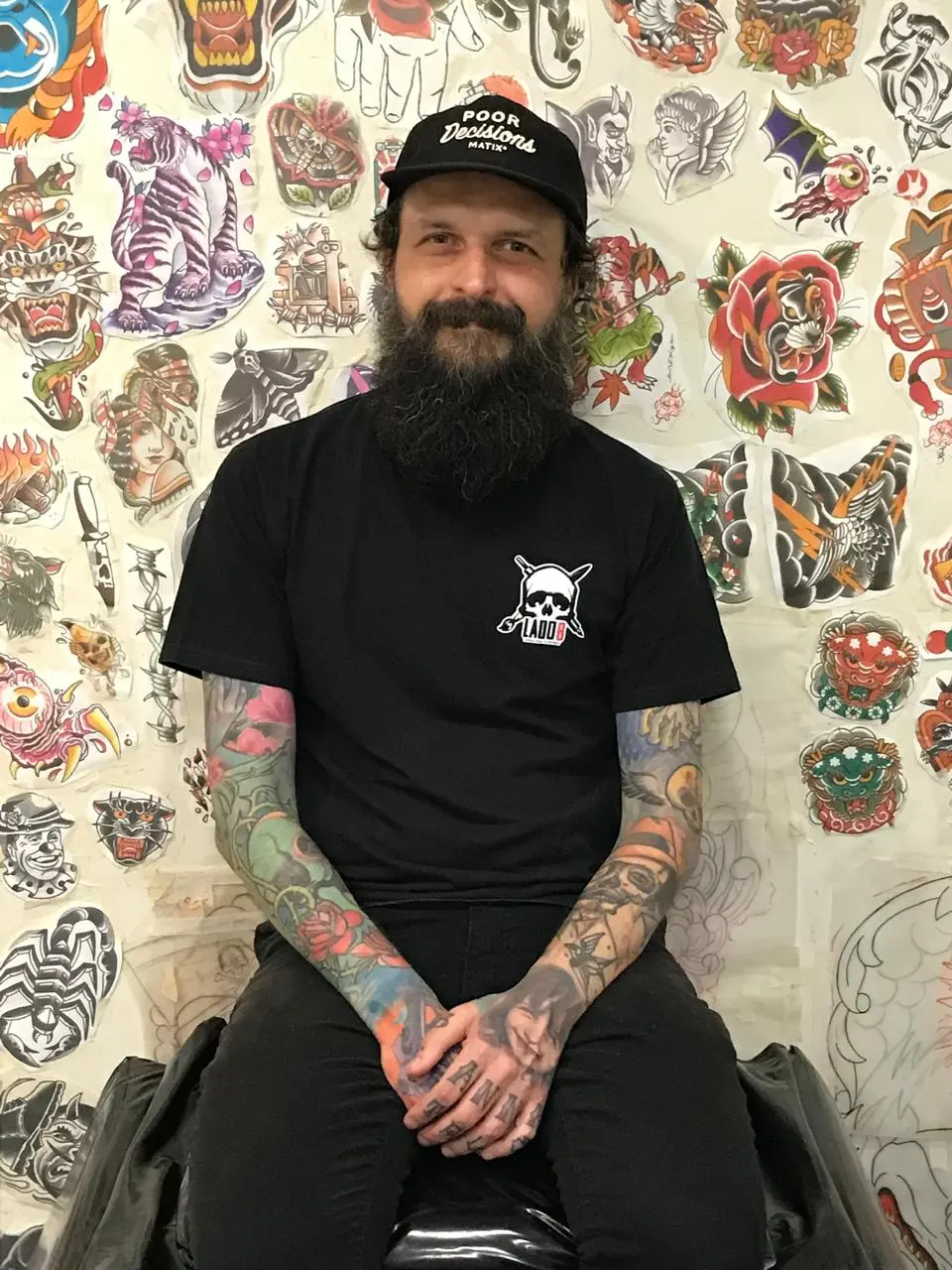 Bruno Bancatelli Tatuando